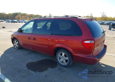 2007 Dodge Grand Caravan Sxt из США, поврежденный, VIN 2D4GP44L67R317225